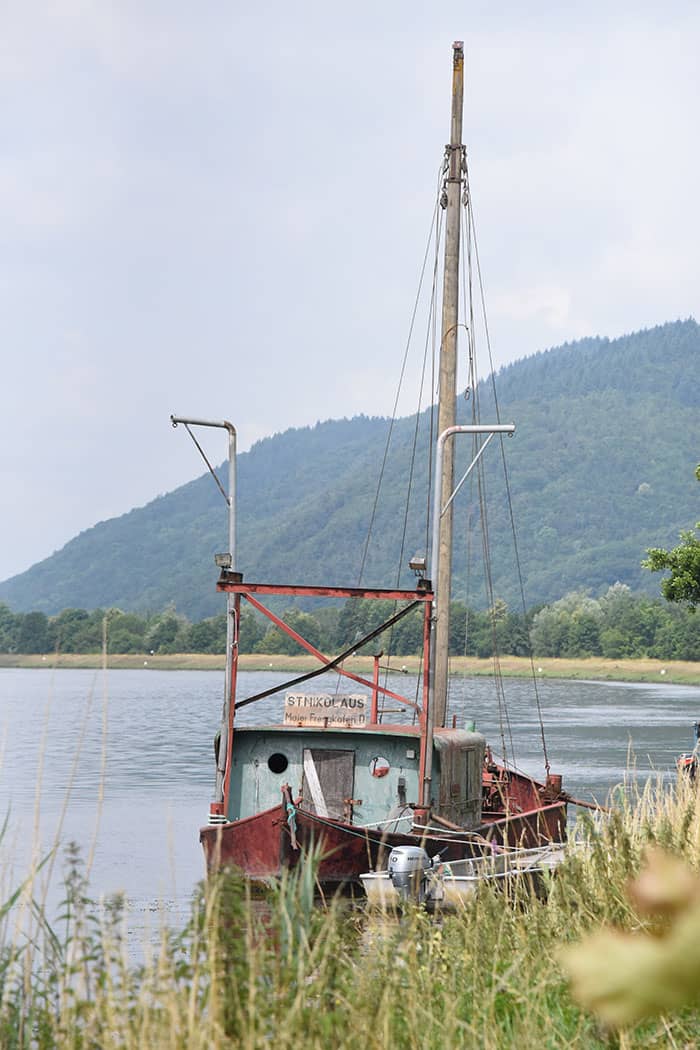 Altes Fischerboot ST. NIKOLAUS